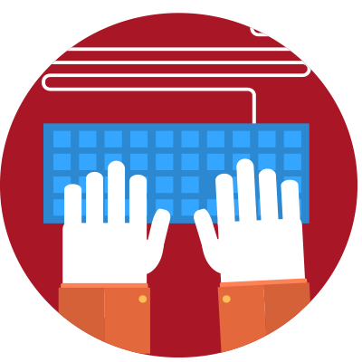 typing icon